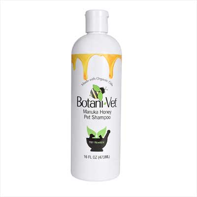 BotaniVet Certified Organic Manuka Honey Pet Shampoo