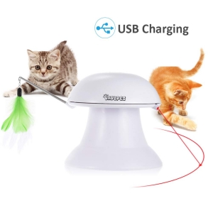 DadyPet’s Upgraded Cat Laser Toy, Cat Toys Interactive, 2 in 1 Automatic Cat Toy