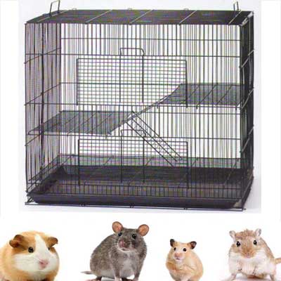 MCage 3 Level Chew Free Wire Cage