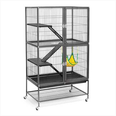 Prevue Hendryx Black Feisty Ferret Cage