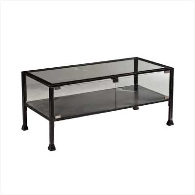 Terrarium Display Cocktail Coffee Table