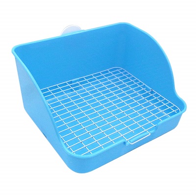 Amakunft Square Potty Trainer Corner Litter BoxAmakunft Square Potty Trainer Corner Litter Box