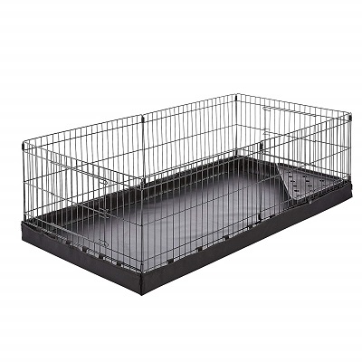 AmazonBasics Canvas Bottom Pet Cage