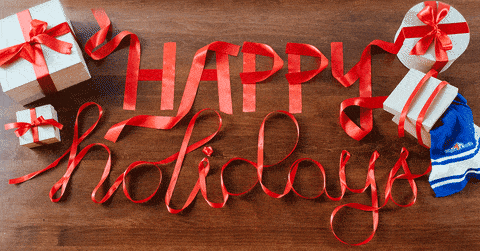 happy holidays gif