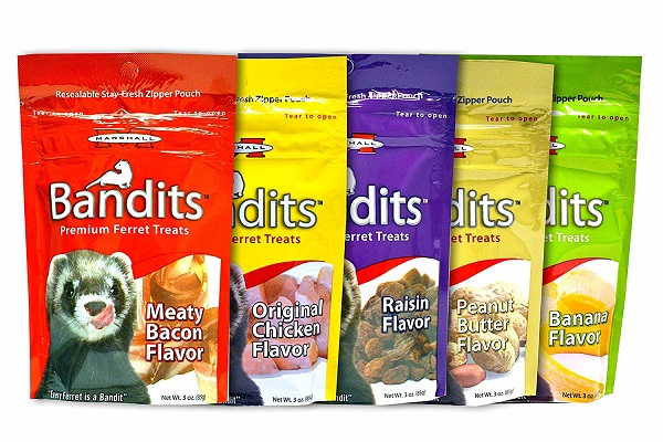 Marshall Bandits Premium Ferret Treats Variety Pack