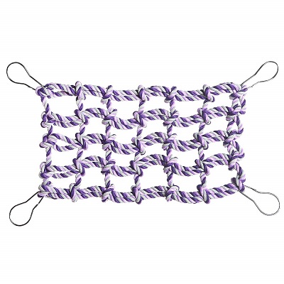 Niteangel Small Animal Activity Toy, Rat Cotton Rope Nets