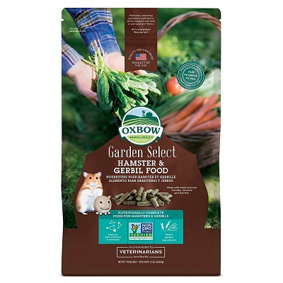 Oxbow Garden Select Fortified Food for Hamsters and Gerbils