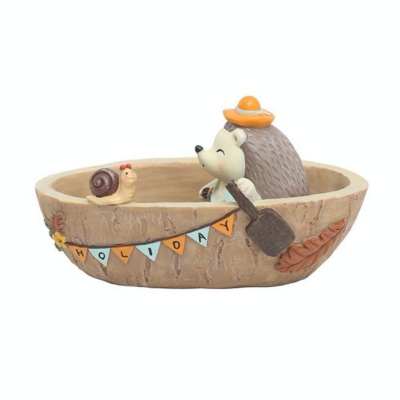 Peyan Cute Forest Hedgehog Holiday Succulent Pots with Drainage