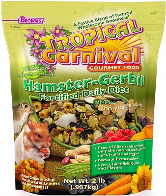 Tropical Carnival Gourmet Hamster Food
