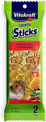 Vitakraft Triple Baked Crunch Sticks Hamster Treat