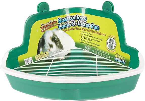 Ware Manufacturing Jumbo Plastic Lock-N-Litter Small Pet Pan