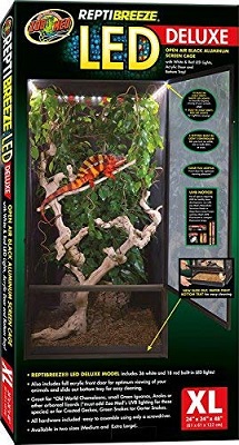 Zoo Med ReptiBreeze LED Deluxe Habitat