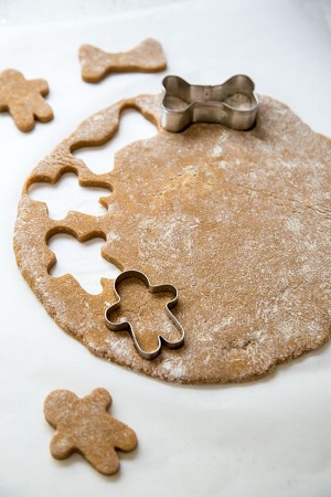 Gingerbread dog treats