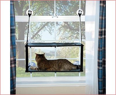 Kitty sill EZ mount double stack by KH manufacturing cat perch