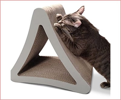 PetFusion 3 sided vertical cat scratcher and post standard size