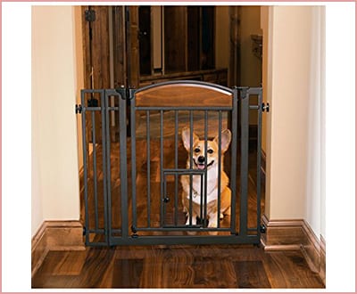 The Design Studio walk through gate for dogs