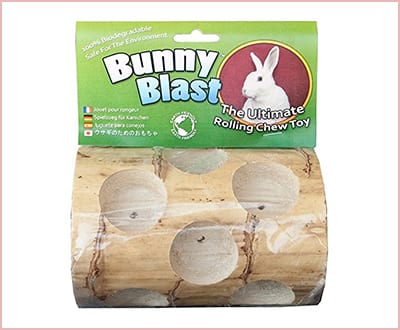 bunny blast chew toy