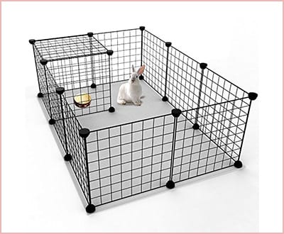 indoor rabbit playpen with base