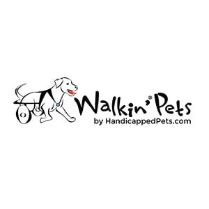 logo for walkin pets