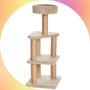 AmazonBasics Cat Activity Tree with Scratching Posts