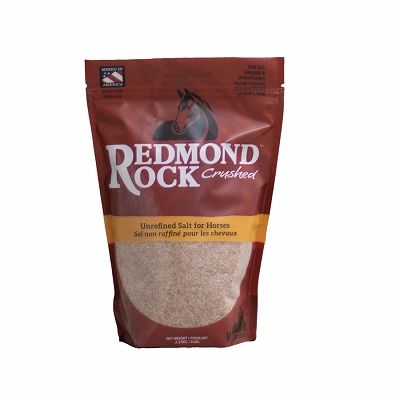 REDMOND Rock Crushed Loose Mineral Salt Electrolyte Supplement for Horses